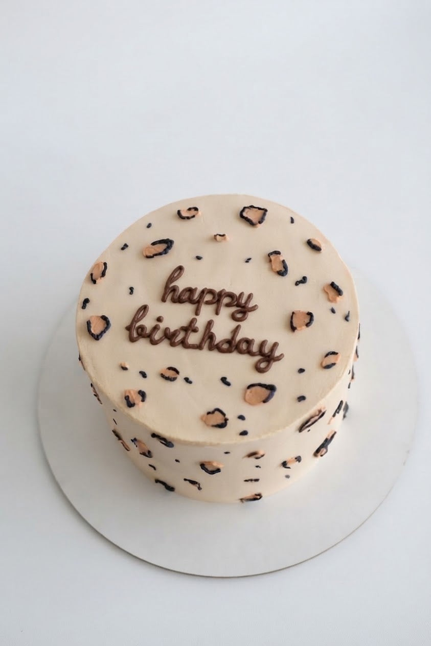 Léopard Cake dessin