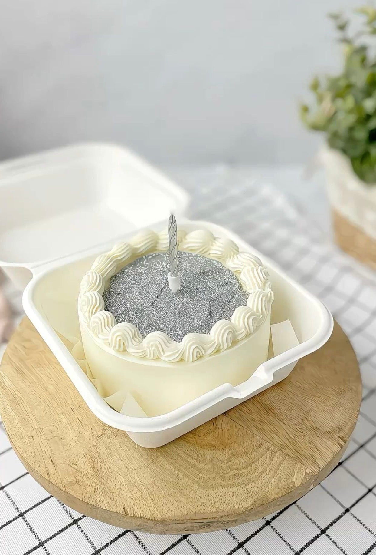 Bento cake Glitter à souffler ✨