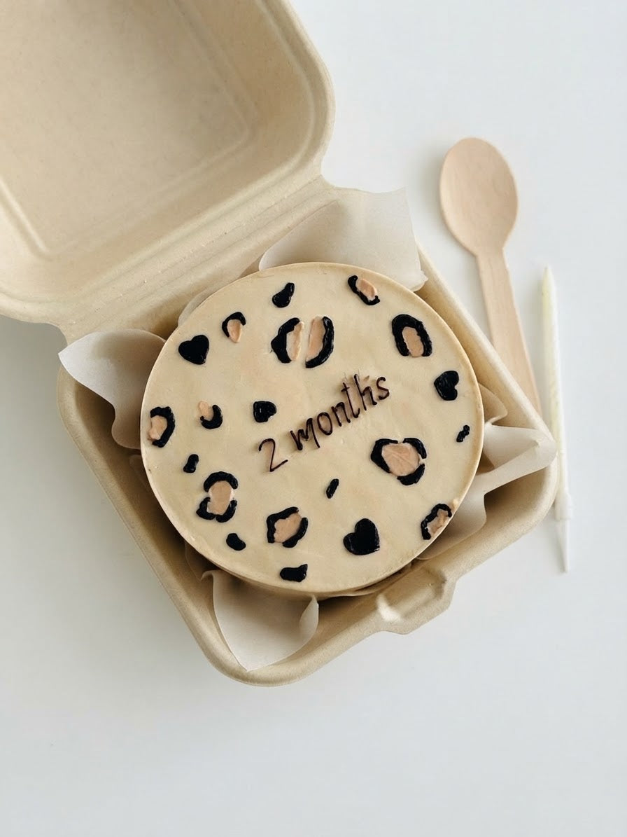 Bento cake Léopard
