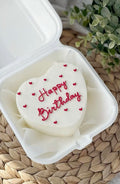 Bento cake coeur