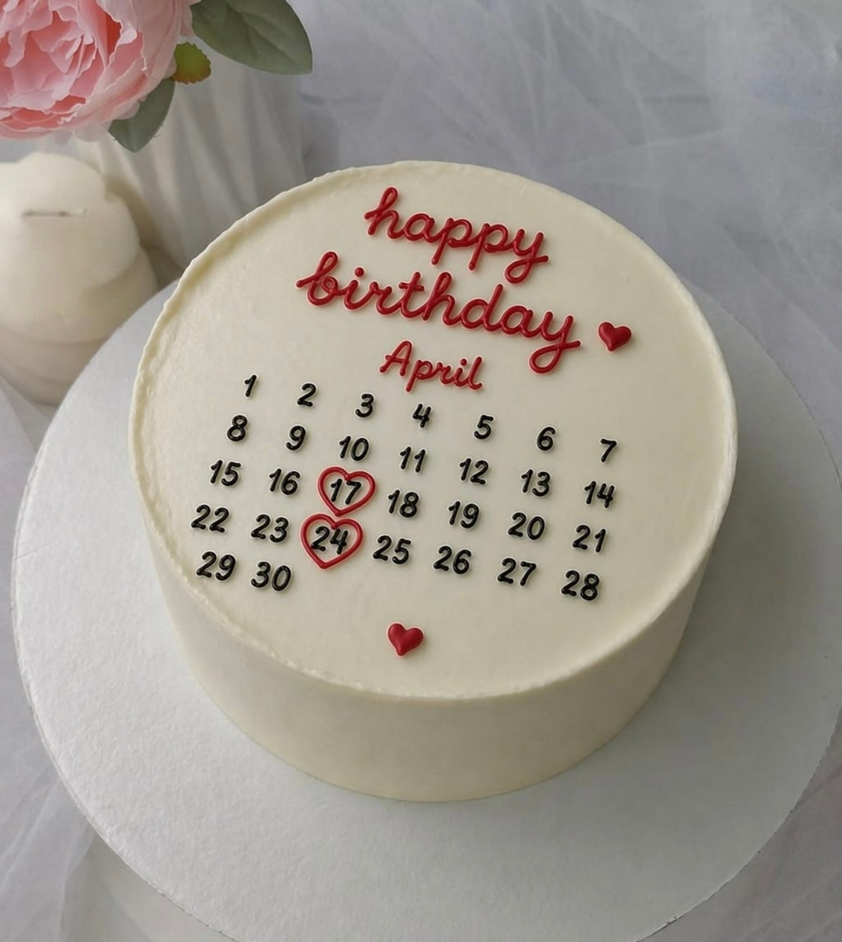 Calendar Cake