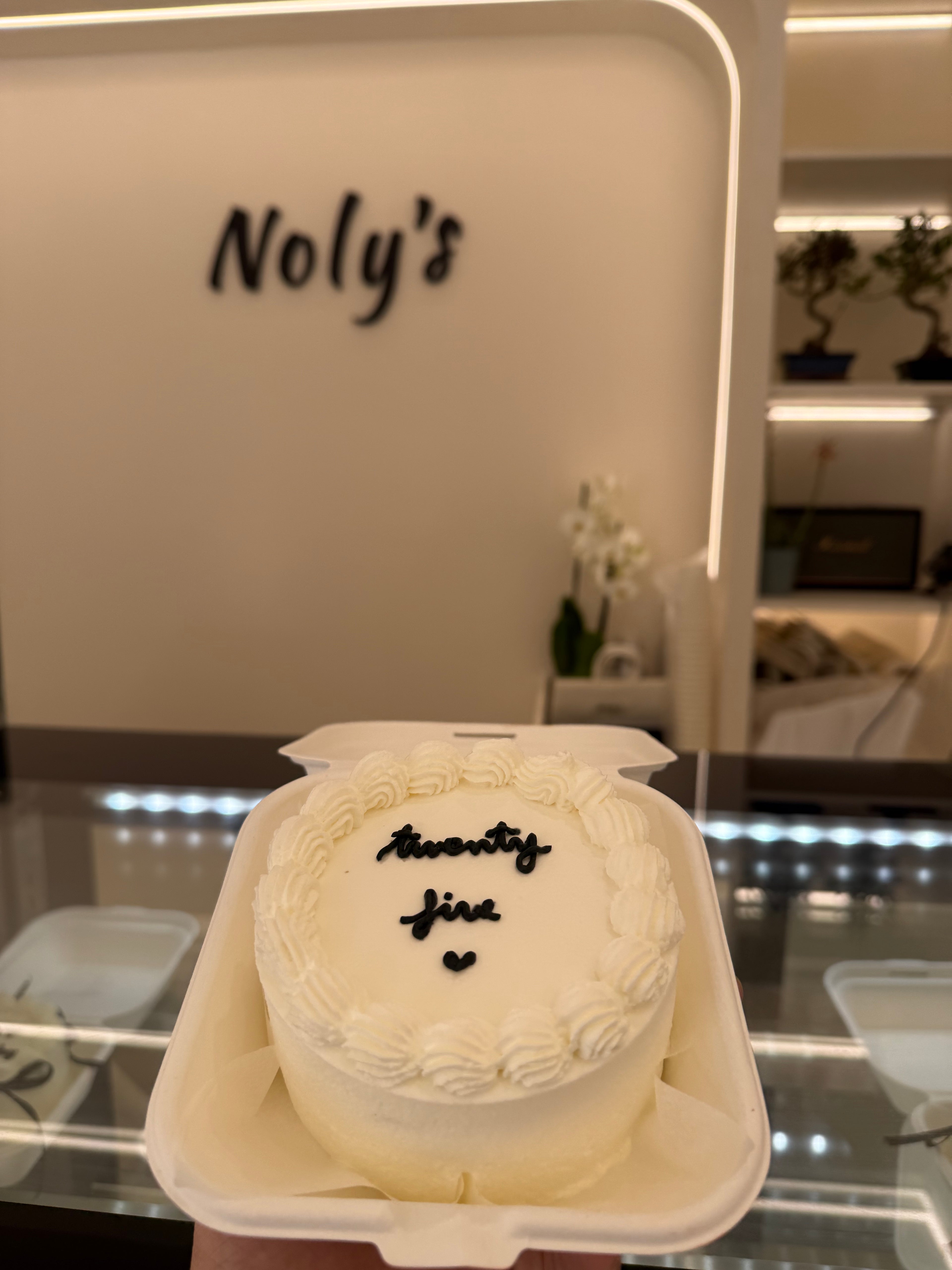 Bento cake ecriture simple